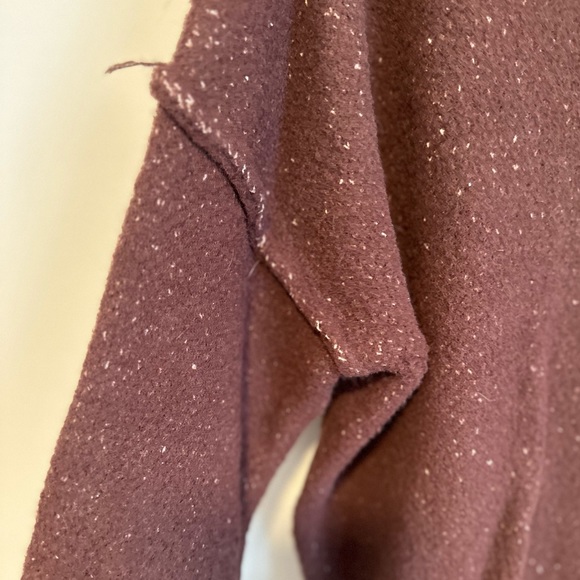 Free People slouchy boat neck sweater size S - Picture 3 of 5